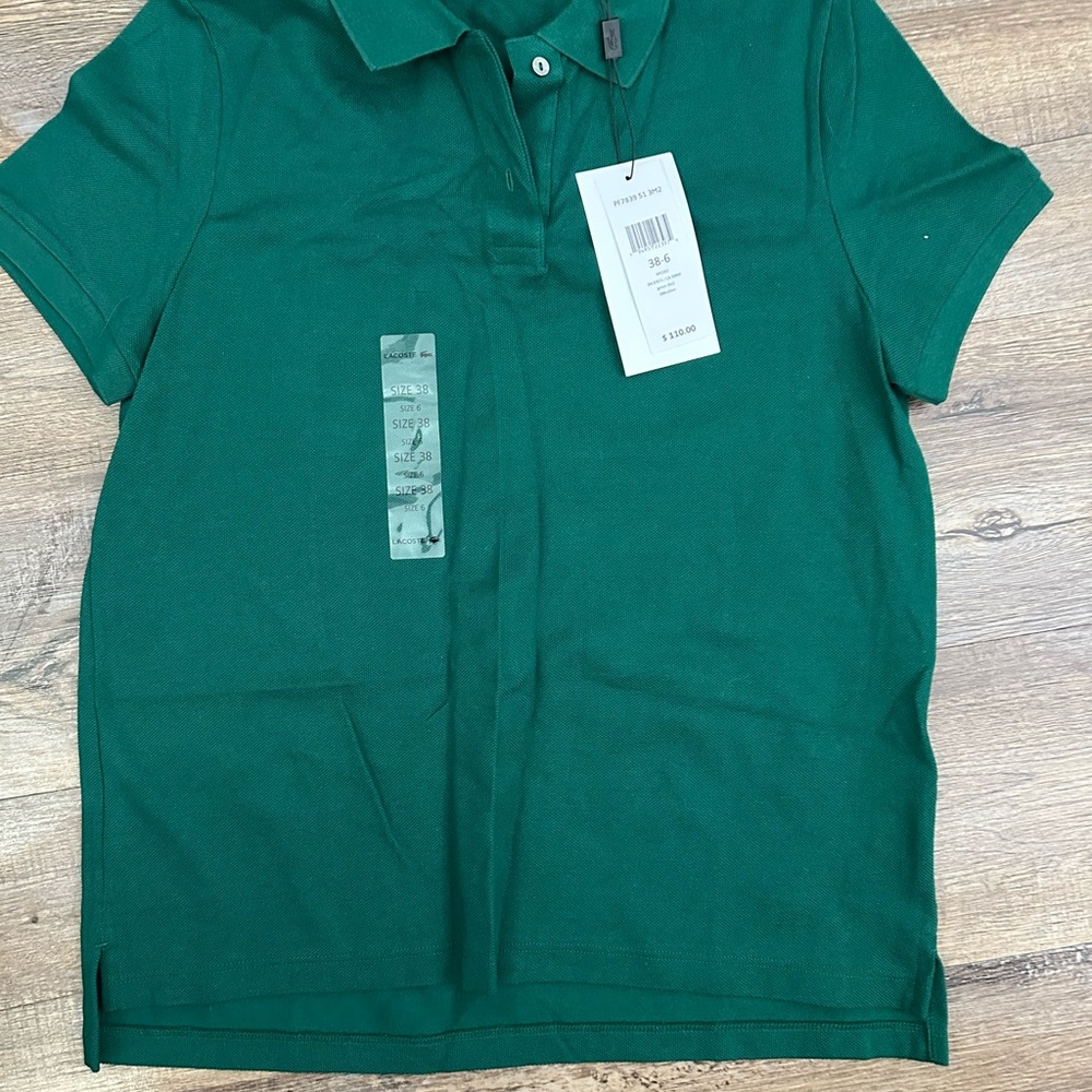 Lacoste Deep Green Polo Shirt